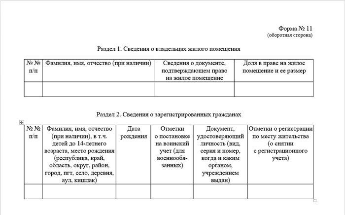 Книга, содержащая информацию о доме, разделена на две части – первую и вторую.