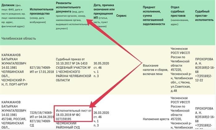 По каким способам можно определить конкретное дело по уникальному номеру исполнительного листа?