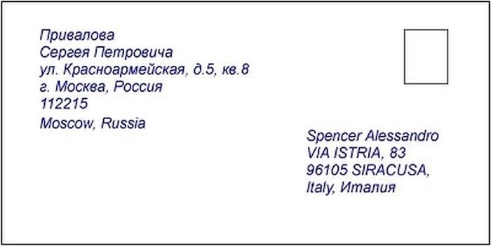 Как осуществить доставку зарегистрированного письма за пределы страны?